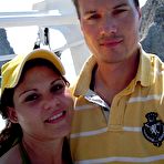 Pic of Cute Turkish wife shows her firm breasts outdoors