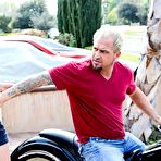 Pic of Teen cutie Teddi Rae is a masseuse in uniform and she enjoys the taste of cock