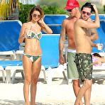 Pic of Audrina Patridge sexy in bikini on the beach