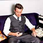 Pic of Nikki Daniels and Leya Falcon share a guy and fuck him together for some cum shots