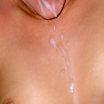 Pic of Cum-drenched amateur bitch