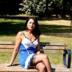 Pic of Aunty Kathy lesbos in stockings and panties