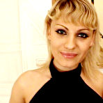 Pic of Sasha in Horny Blonde Strips & Sucks You Off