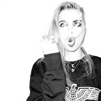 Pic of Cara Delevingne black-&-white sexy photoshoot