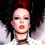 Pic of Enticing fetish pictures of half naked girl Miss Crash in the hot uniform