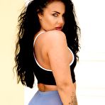 Pic of Skin Tight Glamour | Galleries | Photos | Olivia Paige Blue Leggings