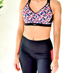 Pic of Portia a beautiful milf in Keeping Limber at PinkWorld Blog