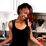 Pic of Petite Black Girl Strips Naked
