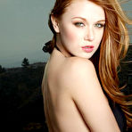 Pic of Busty redhead babe Leanna Decker with two hot tattoos