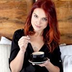 Pic of Asia Nude Lounging Redhead