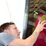 Pic of Lewd bosomy babe Katrina Jade takes all comfortable poses for raunchy fuck