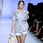 Pic of Euguenia Volodina sexy and see through runway shots