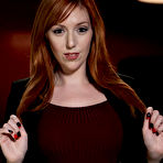 Pic of SexPreviews - Lauren Phillips big tit redhead is rope bound for anal sex with Derrick Pierce