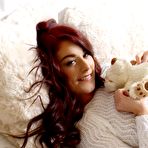 Pic of Amber Mae White Blouse