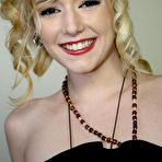 Pic of Creamy blonde Rylie Richman takes on a black guy and works his anaconda dick