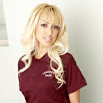 Pic of Vindictive schoolgirl Breanne Benson needs to jerk off on the table at Young Pussy Pics