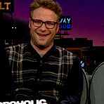 Pic of Popoholic  &raquo; Blog Archive   &raquo; Alison Brie Unleashes A Ton Of Her Massive Braless Cleavage On James Corden!