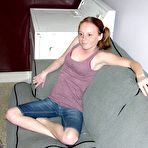 Pic of Young freckled face undersize juvenile modeling in nature's garb  -.. at Teenage Pussy Pic