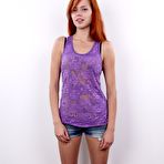 Pic of Elegant redhead adolescent standing exposed at Teenage Pussy Pic