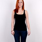 Pic of Curvy redhead posing in  casting pictures at Teenage Pussy Pic
