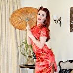 Pic of Classic Nylon Tease from World of Clothing Fetish!