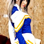 Pic of Alternative busty cheerleader Helly Mae Hellfire takes thick throbbing cock up her pussy