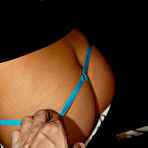 Pic of Blonde babe Kendra Rain is teasing and getting her boobs groped by a man as she is being naughty.