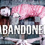 Pic of SexPreviews - Summer Hart redhead her dress stripped is bound in chains and spread