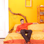 Pic of Nikita G in She teases his snake with her feet!