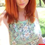 Pic of  » Lucy V In The Garden In Spain Gallery | the daily big tits nude babes blog