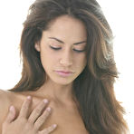 Pic of Having uncovered her delicious body this doll Paizley Adams starts tenderly rubbing nub