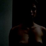 Pic of Morena Baccarin topless scenes from Homeland