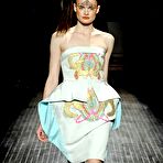 Pic of Paula Bertolini sexy and see through runway shots