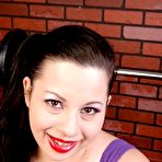 Pic of Chubby Loving - Bigtits BBW Devyn Devine Teasing In The Gym