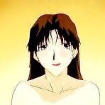 Pic of Animated babe enjoys three hard rods - hentainiches.com