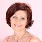 Pic of Taking off all her clothes sassy Sheryl fucks her pussy by massive ribbed dildo.