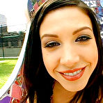 Pic of Nasty Teen Brunette Outdoor Show Her Pussy And Tits Then Gets Fuck - Bang Bros Online Naked Pictures - NakedGirlsRoom.com