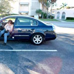 Pic of Fat redhead mom Sapphire 38L with monster tits enjoys hardcore sex with skinny guy in the bedroom