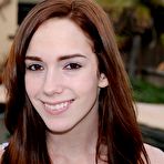 Pic of Denim shorts exotic redhead gets naked next to a swimming pool - IamXXX.com