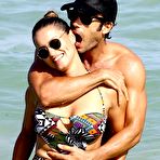 Pic of Lola Ponce in swimsuit on a beach