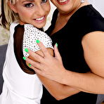 Pic of Hot babe seducing a naughty older lesbian - PussyFur.com