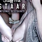 Pic of SexPreviews - Stephie Staar redhead is bound and naked body toyed with pussy exposed