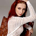 Pic of Helga Grey in a White Sweater