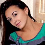 Pic of Brown hair glamour darling with hawt legs expanding bald young.. at Teenage Pussy Pic