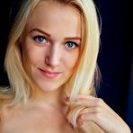 Pic of Blonde gal with perking juvenile wobblers sliding undies aside to.. at Teenage Pussy Pic