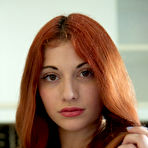 Pic of Gina Rosini Thick Amateur Redhead in Lingerie