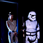 Pic of Stella Cox in Deep Space Anal Cramming: A Princess Threesome Penetration