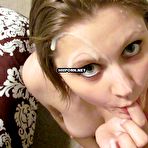 Pic of Gorgeous ladies taking facial jizz shots after blowjobs and enjoying c...