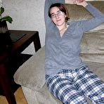 Pic of Hairy Pussy Nerd - Amber H. From TrueAmateurModels.com