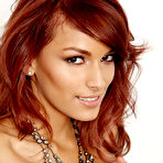 Pic of Valerie Rios Fiery Latina Redhead Shines in Silver Lingerie